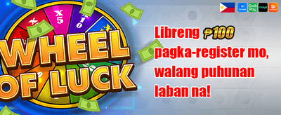 100% Welcome Match Up to ₱5,000 promotional banner